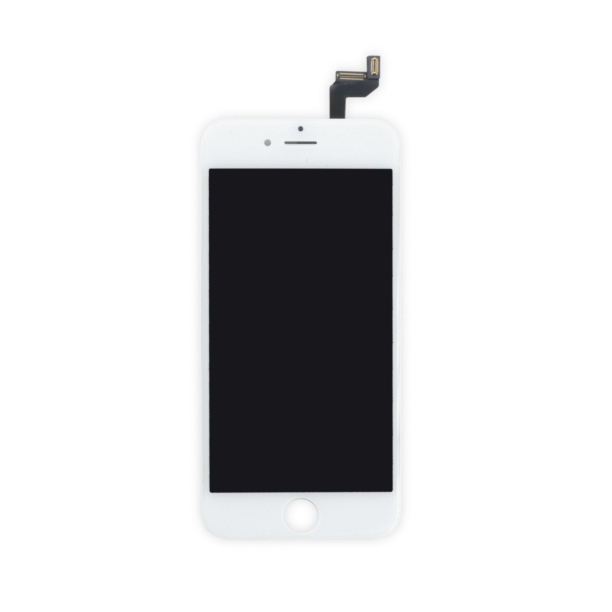 Ecran iPhone 6s LCD Vitre Tactile Complet sur Châssis pour iPhone 6s Blanc  4,7'' avec Outils Bouton Home Écouteur Interne Caméra De Face Tout Assemblé