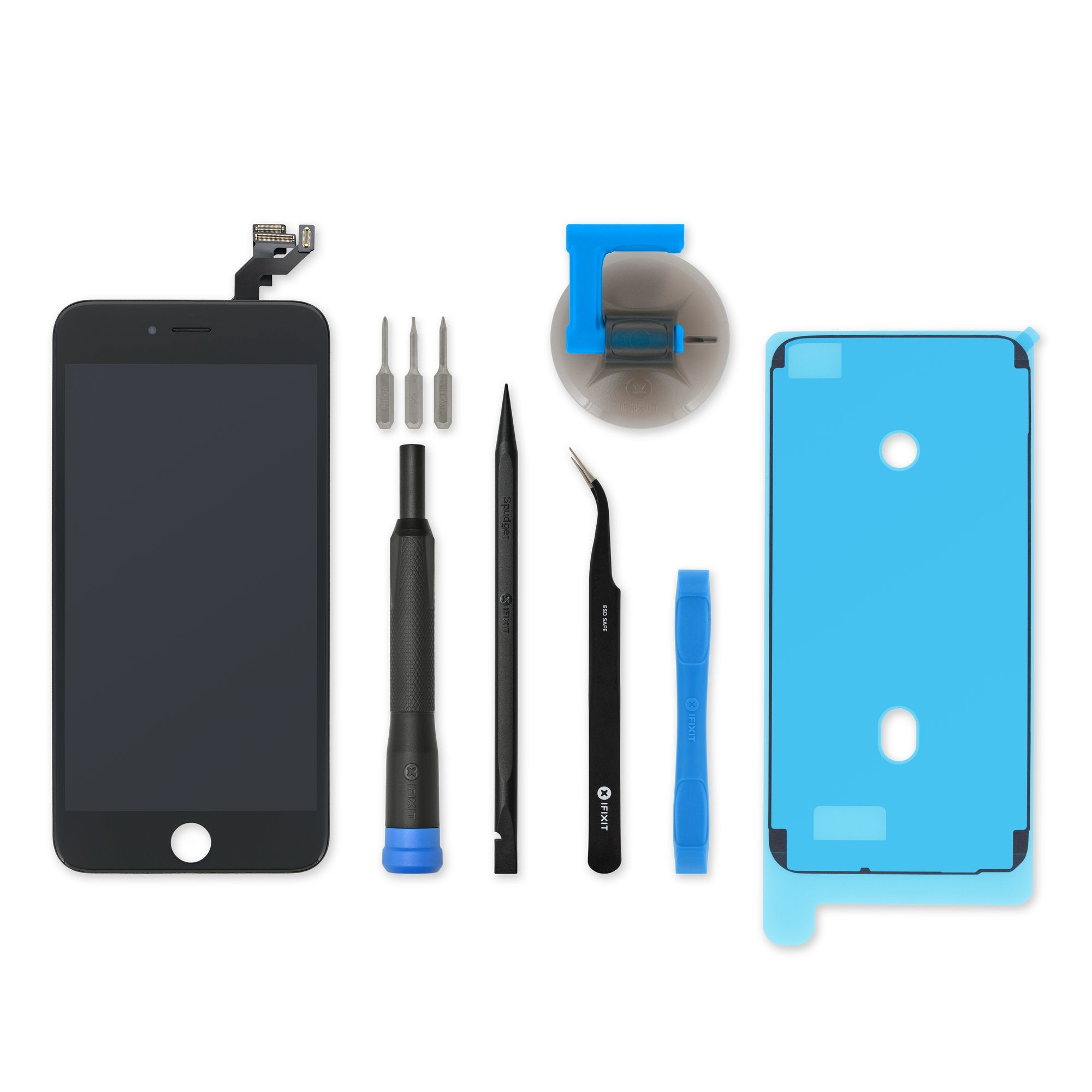 Kit avec écran assemblé pour réparer l'iPhone 8 noir au meilleur prix