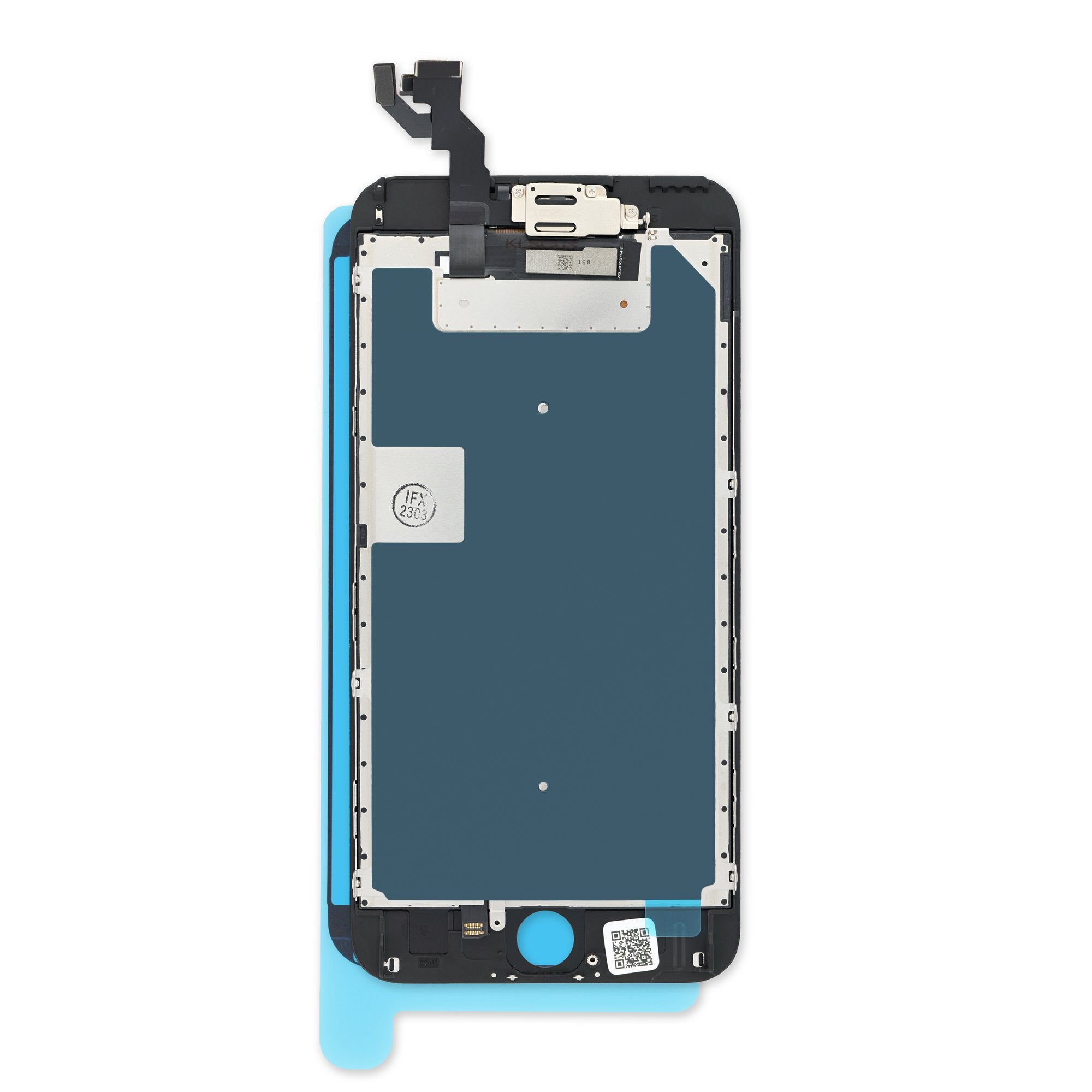 Yodoit Écran pour iPhone 6s Plus LCD Vitre Tactile Complet Remplacement  Assemblé avec Caméra Frontale, Bouton Home, Haut Parleur Interne + Outil de