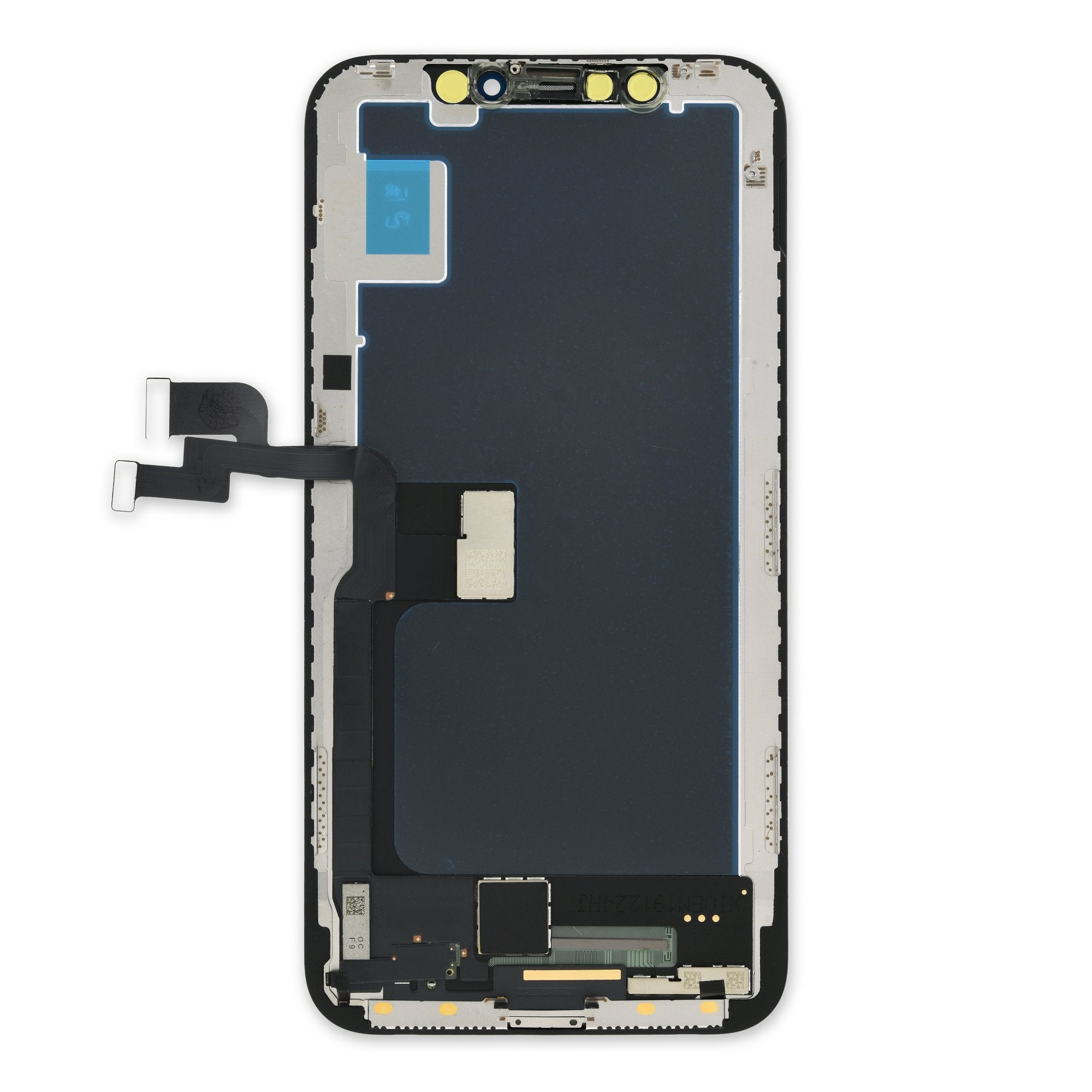 Ecran Complet Iphone X Noir COF Tech Tactile Origine Avec Vitre de